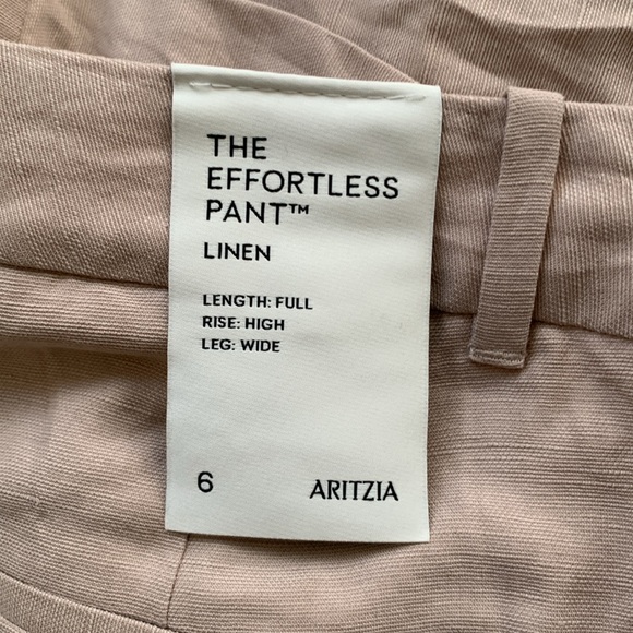 Aritzia Effortless Pant - Linen - Picture 5 of 9